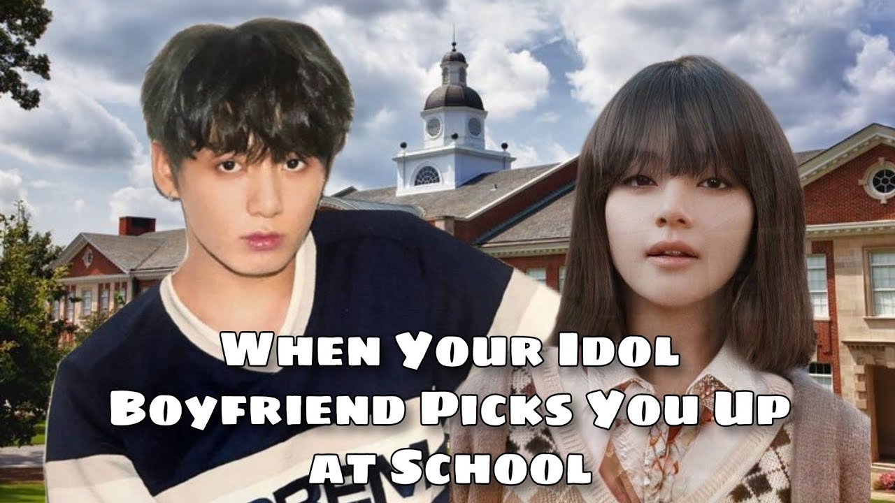 TaeKook/KookV Oneshot | “When Your Idol Boyfriend Picks You Up at School”