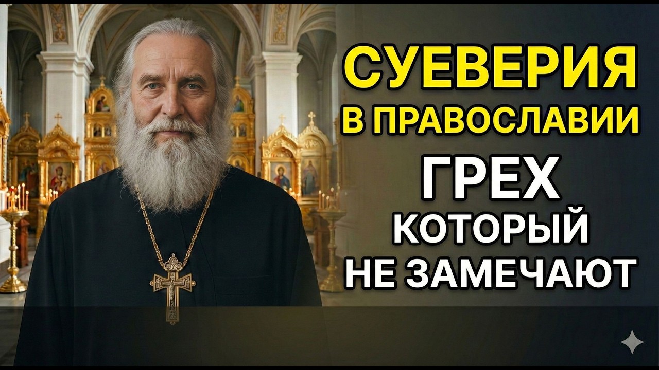 Суеверия и магизм в православии — грех, который не замечают!