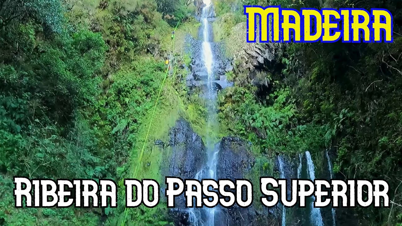 Ribeira do Passo Superior V4A2III - Canyoning Madeira