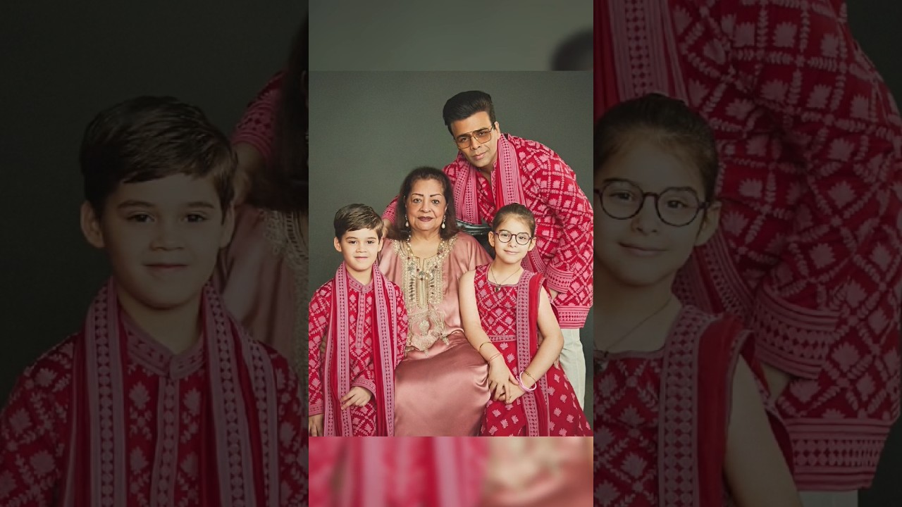 Karan Johar with his Family #karanjohar #shorts #ytshorts