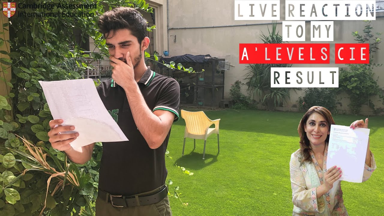 MY A'LEVELS (A2) CIE RESULT | LIVE REACTION
