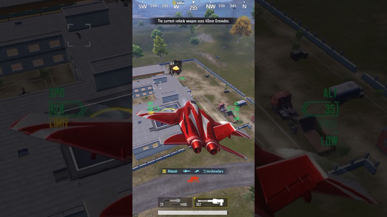 Fighter Jet vs Mecha Robot Combat 🤯 #pubg #pubgmobile #payload3 #pubgjet