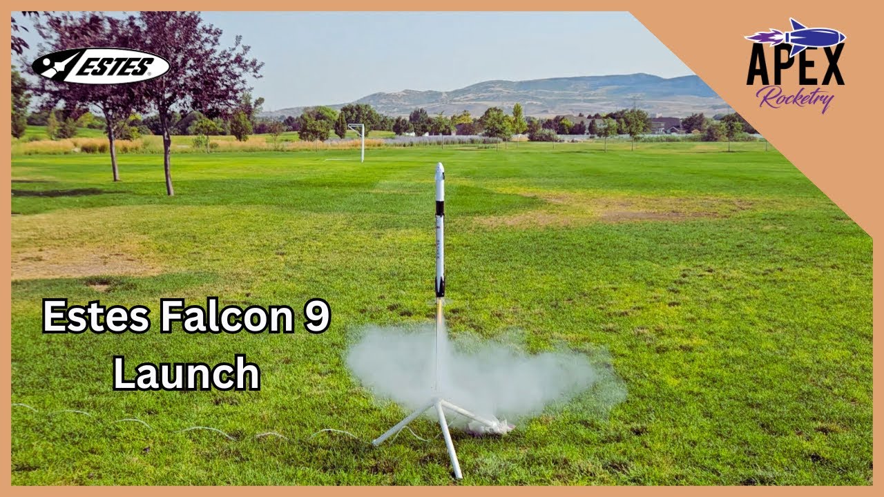 Estes Falcon 9 Launch