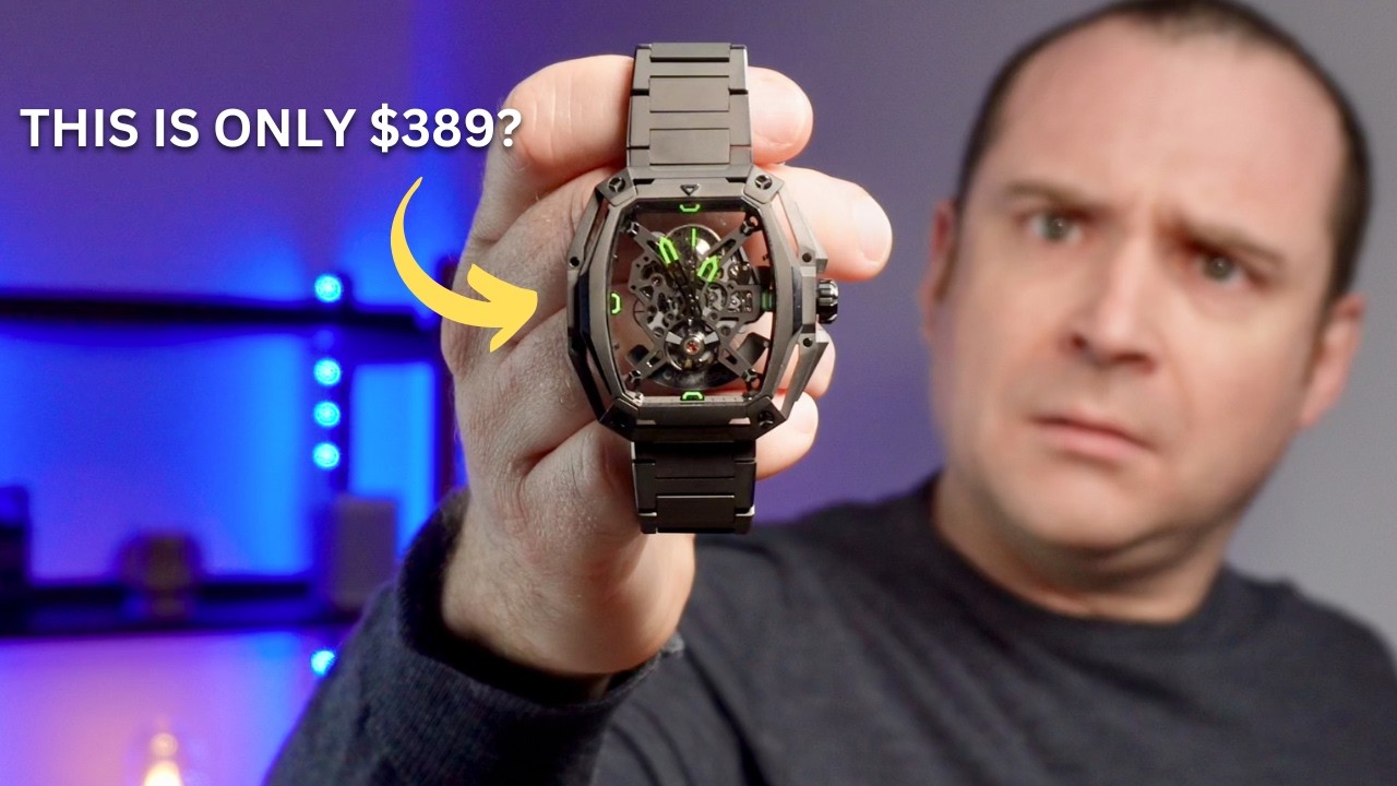 A Stunning Skeleton Watch That Won’t Break the Bank | CIGA Z Hunter