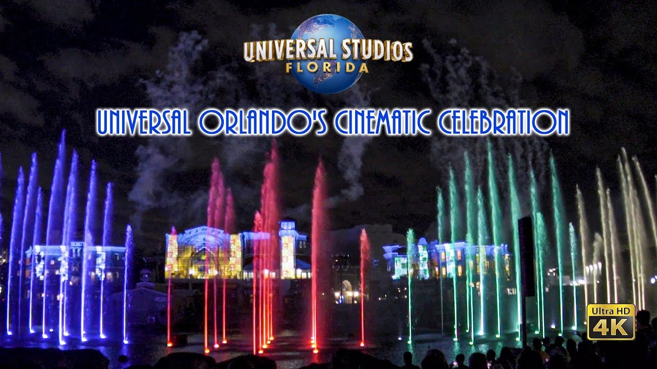 2019 Universal Orlando's Cinematic Celebration Complete Show with Outro Ultra HD 4K