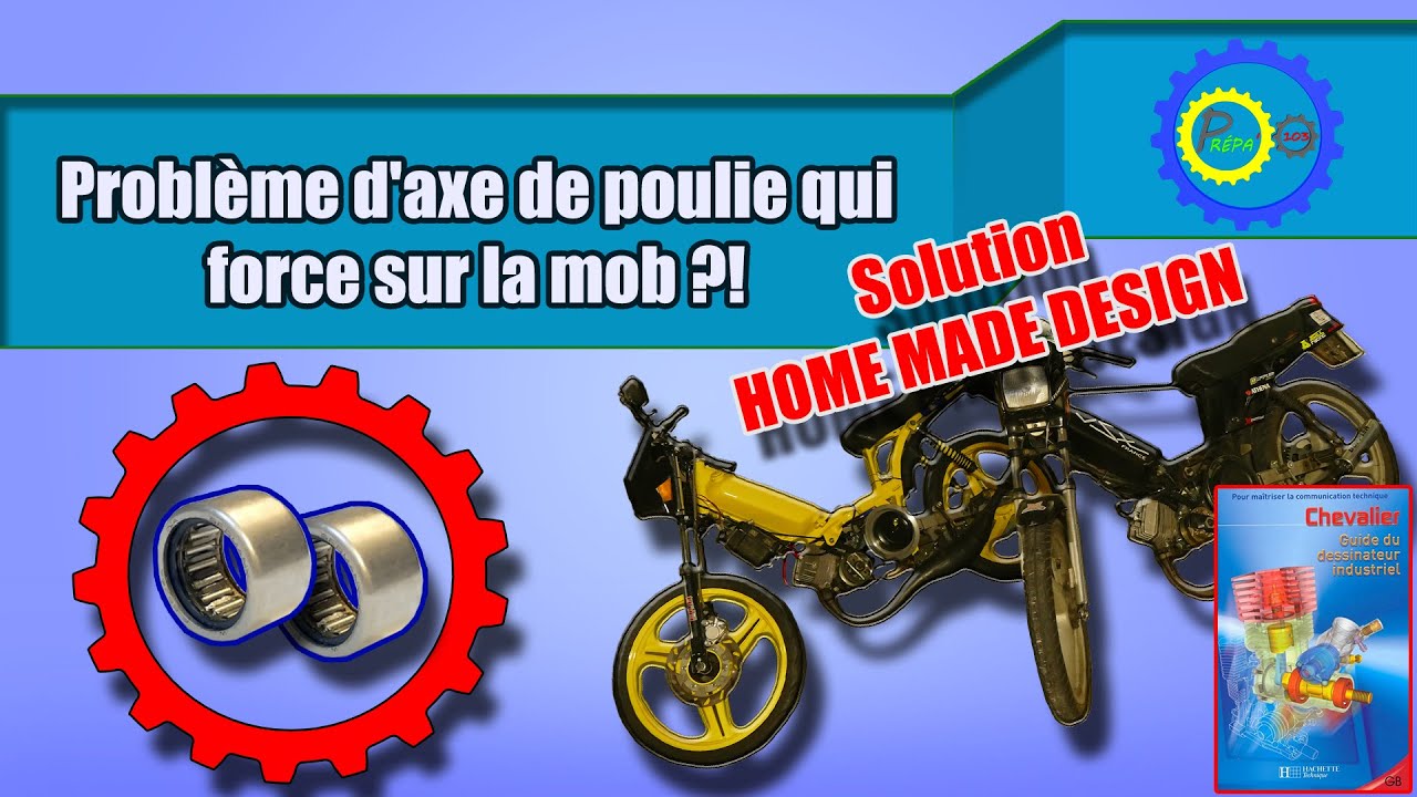 Problème de poulie qui force sur votre 103 SPX/RCX ?! La solution est là !