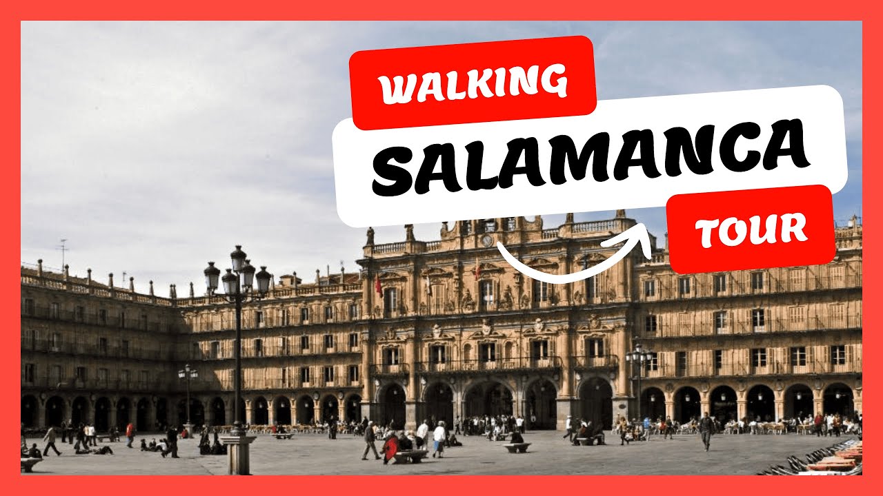 Walking tour Salamanca  |  Spain [4K]