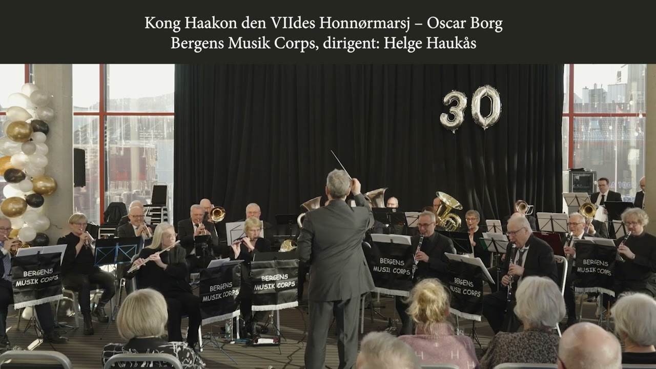 Kong Haakon den VIIdes Honn&oslash;rmarsj &ndash; Oscar Borg
