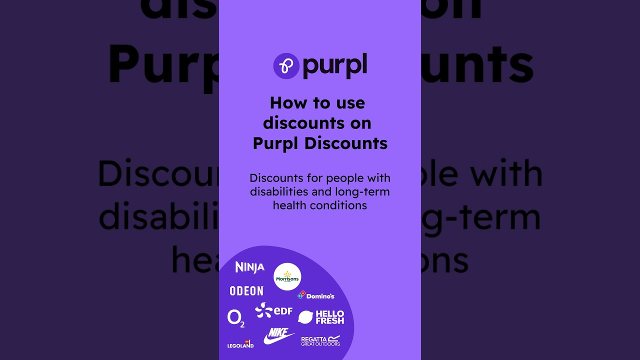 How to Claim a Disability Discount Code on Purpl (Step by Step) #PIP #Disability #Discounts #Save