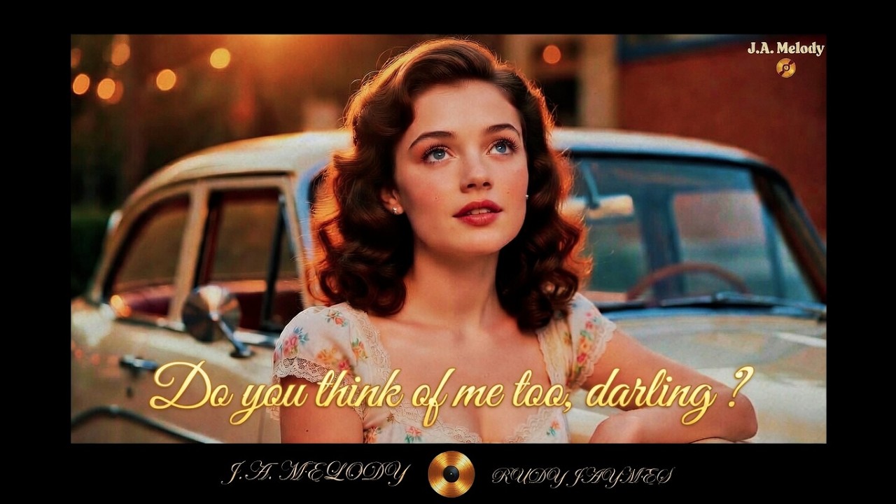 Ты тоже думаешь обо мне, дорогой? ♡ Винтажная любовная баллада 1950-х | Медленный танец Rudy Jaymes
