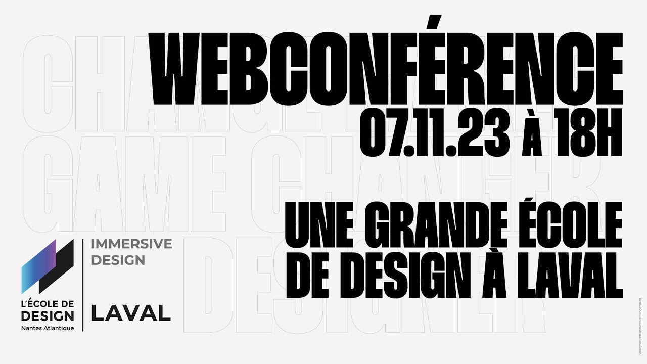 Webinaire sur nos formations en design immersif à Laval