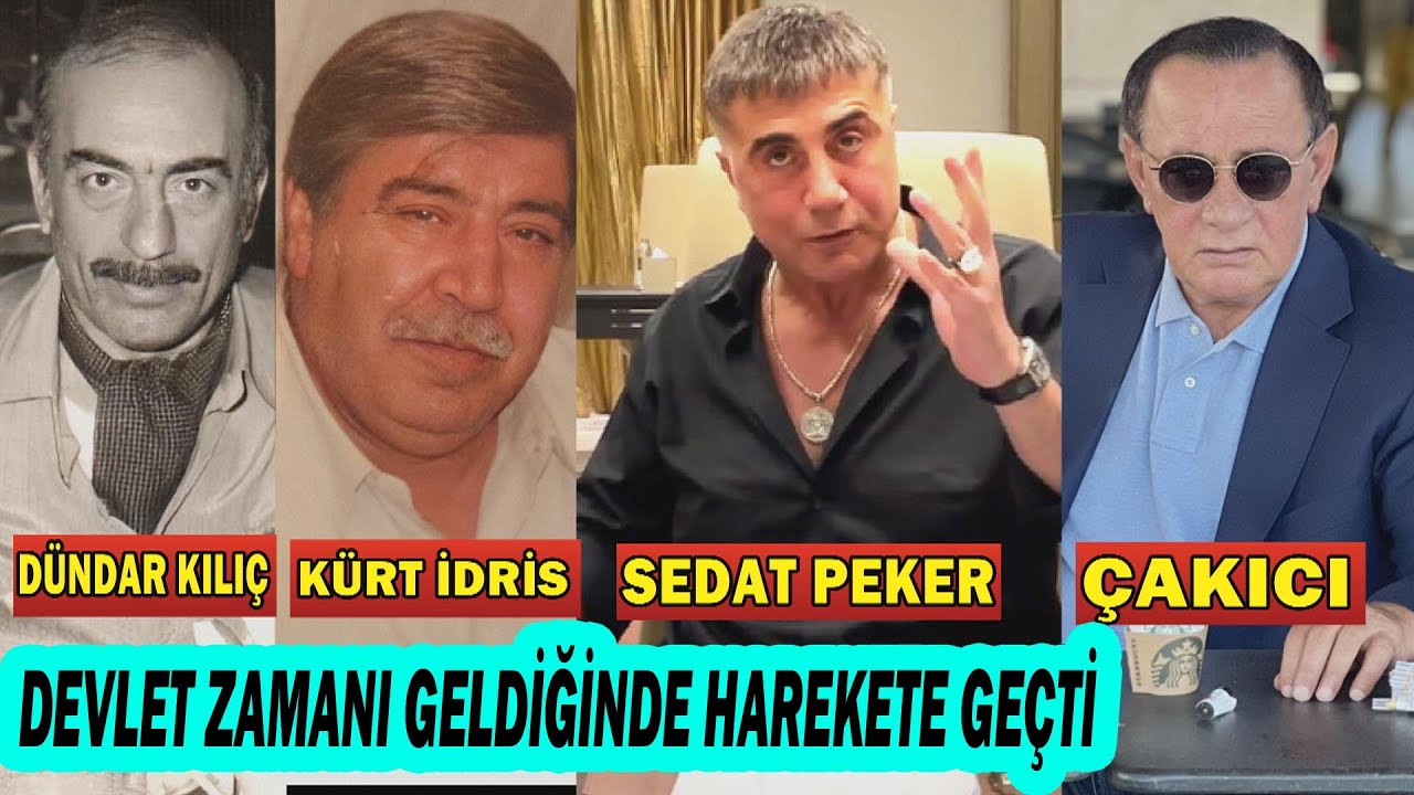 Türkiye'nin En Namlı Kabadayıları ve Mafya. DEVLETE ÇALIŞAN SEDAT PEKER NASIL 'DEVLET DÜŞMANI' OLDU?