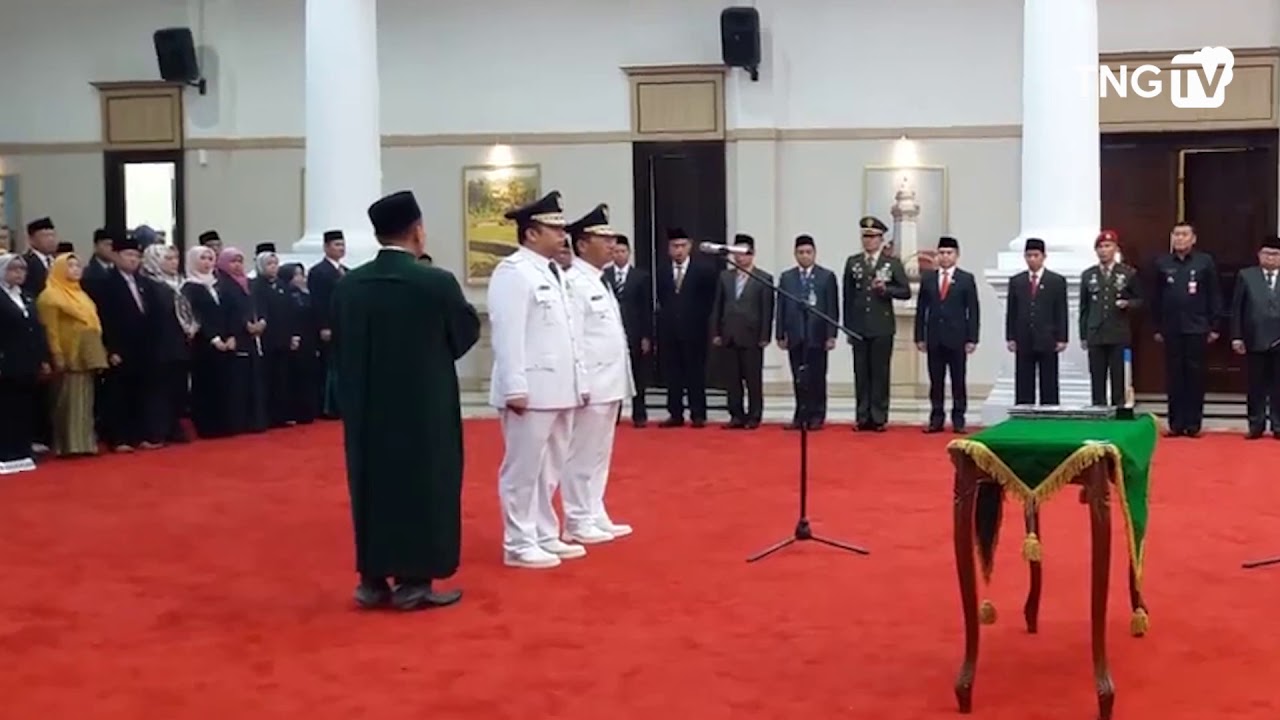 Pelantikan Walikota dan Wakil Walikota Tangerang Periode 2018-2023 [Tangerang TV]