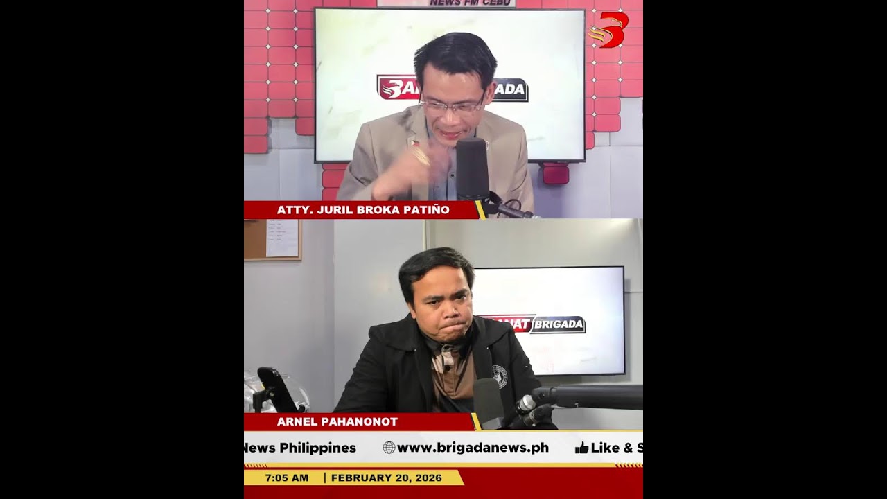 𝐁𝐀𝐍𝐀𝐓 𝐁𝐑𝐈𝐆𝐀𝐃𝐀 FEBRUARY 20, 2026 | FRIDAY 90.7 BRIGADA NEWS FM CEBU