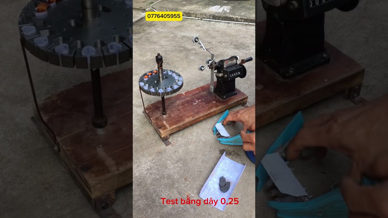 test khuôn quấn quạt trần tự chế mới nhất