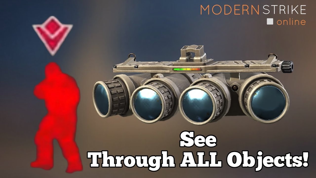 See Through All Objects! No One Can Hide From You With The X-Ray Visor! 😱
