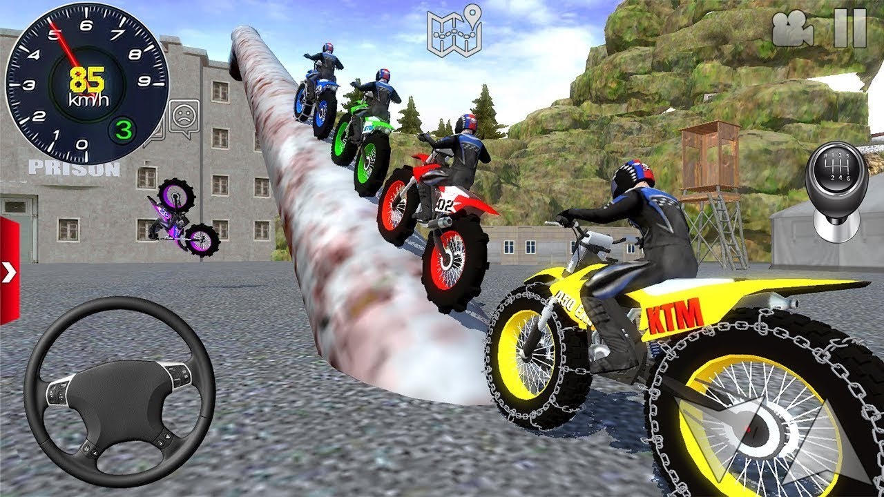 Impossible Bike Stunts Driving - Dirt Bikes Racing Simulator 2025 For Android IOS Mud gameplay [FHD]