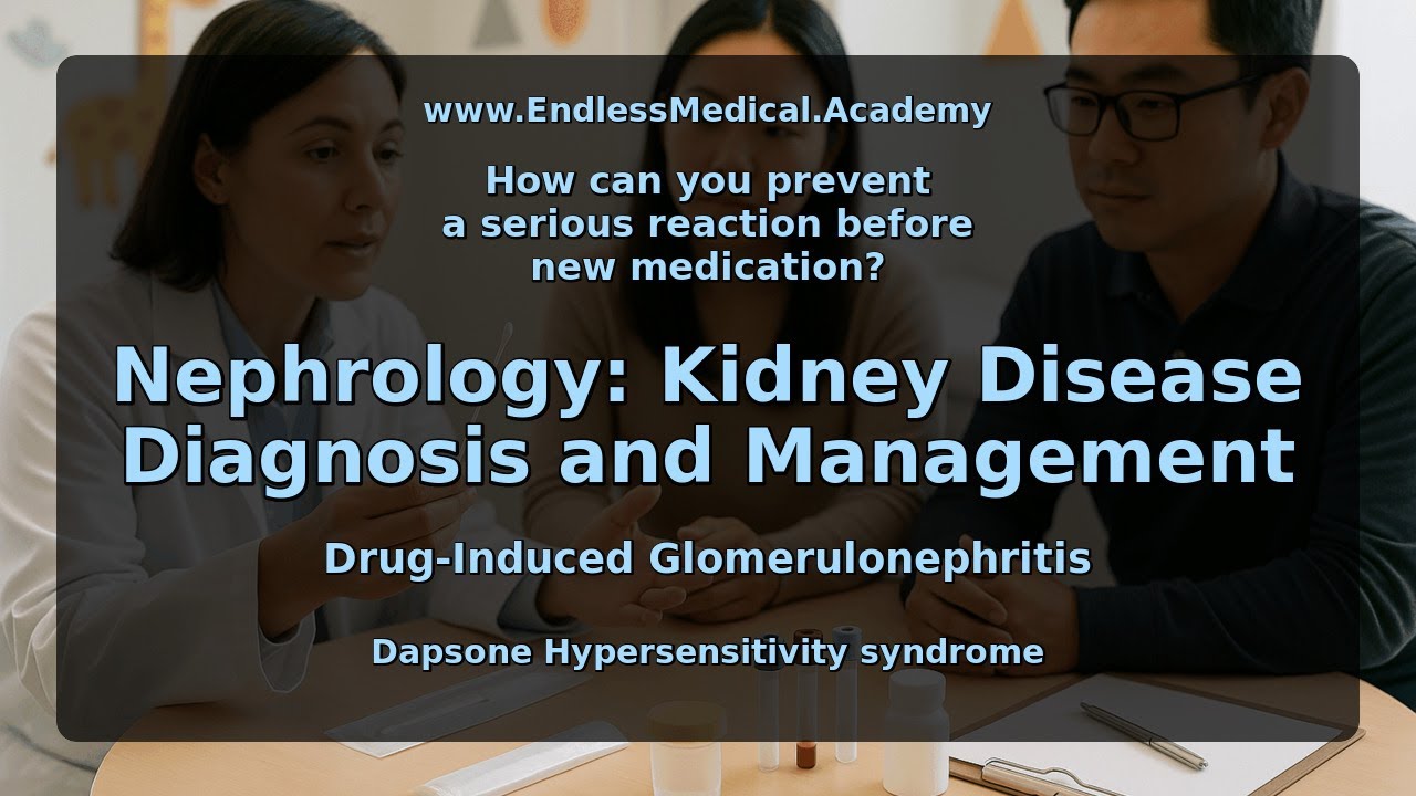 Dapsone Hypersensitivity syndrome, Drug-Induced Glomerulonephritis, Glomerulonephritis: Causes, Diag