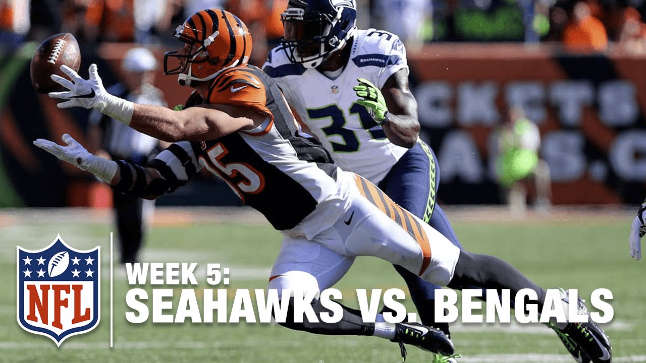 Tyler Eifert Makes an Incredible Diving One-Handed Catch | Seahawks vs. Bengals | NFL