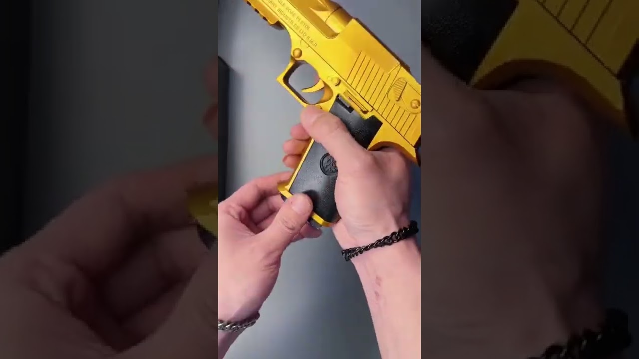 N&atilde;o h&aacute; um homem que n&atilde;o adoraria ter uma arma de brinquedo como esta #shorts
