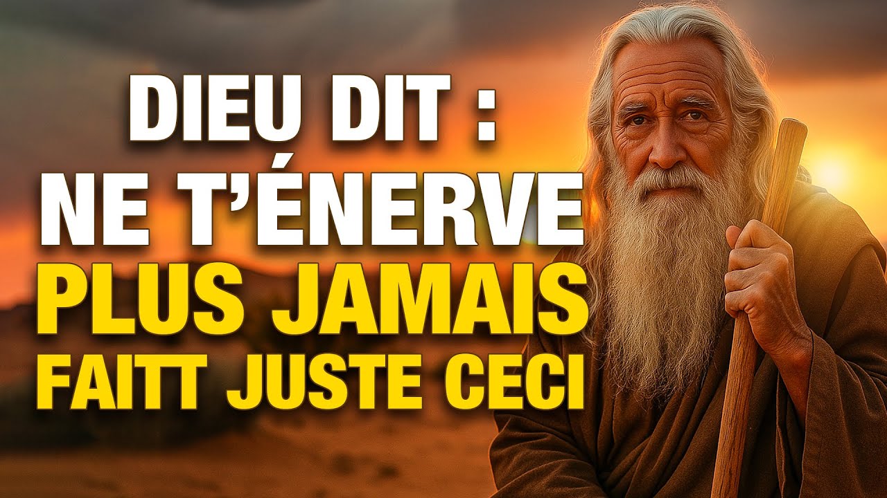 Ne laisse plus la colère te dominer : voici ce que Dieu attend de toi
