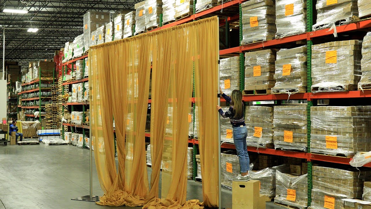How to Set Up Tall Pipe & Drape (Up to 20&rsquo;) | Georgia Expo MFG