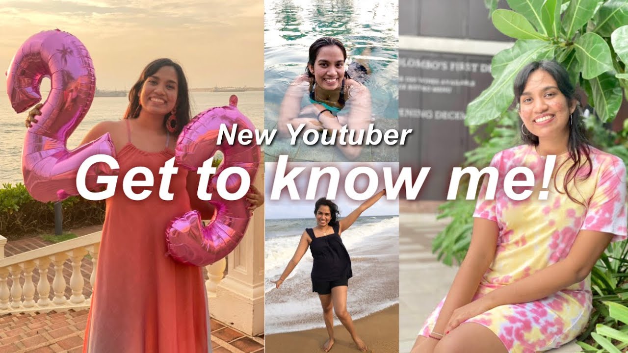 Get to know me tag 2021! | New Sri Lankan YouTuber | Kusali Perera