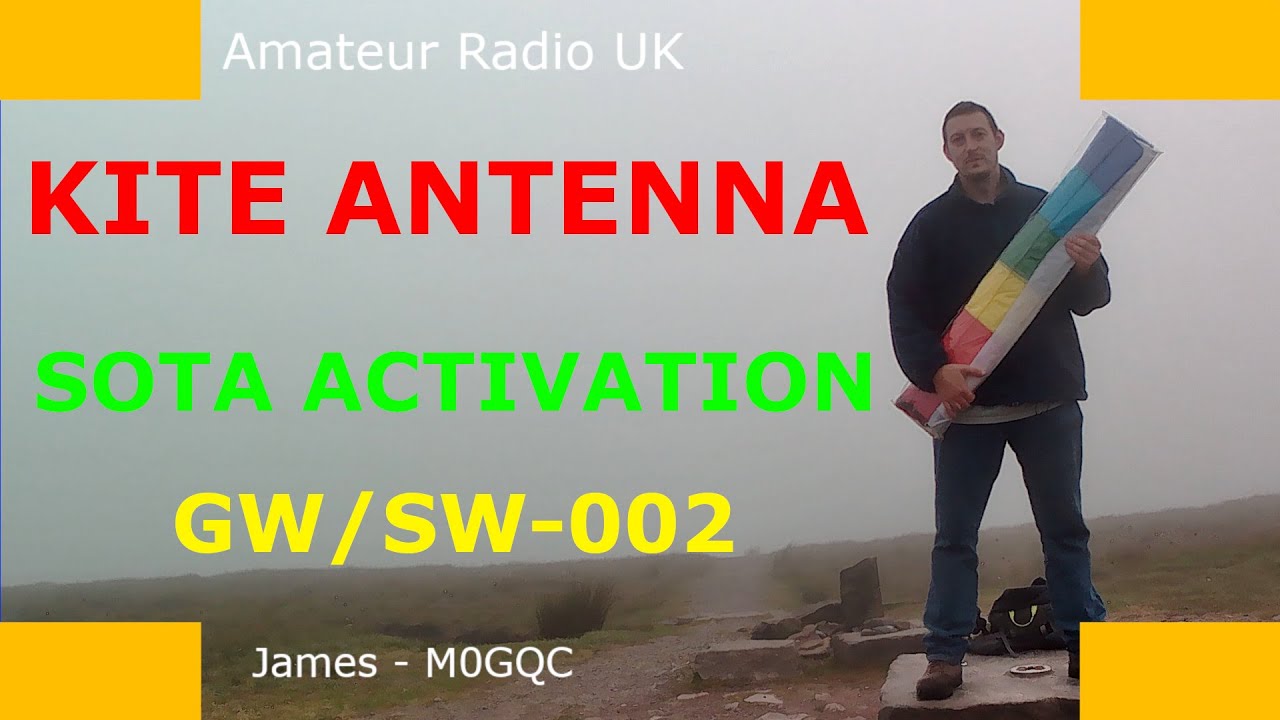 Activating a SOTA summit with a Kite Antenna!