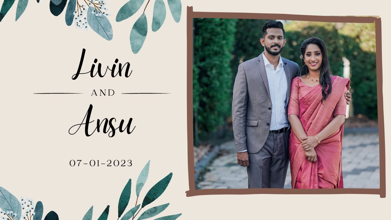 Holy Matrimony || Livin & Ansu || St. Antony's Syro Malabar Forane Church Kurumpanadom.