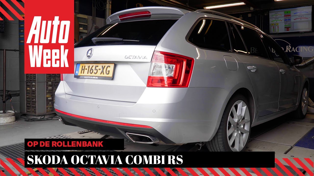 Skoda Octavia Combi RS - Op de Rollenbank