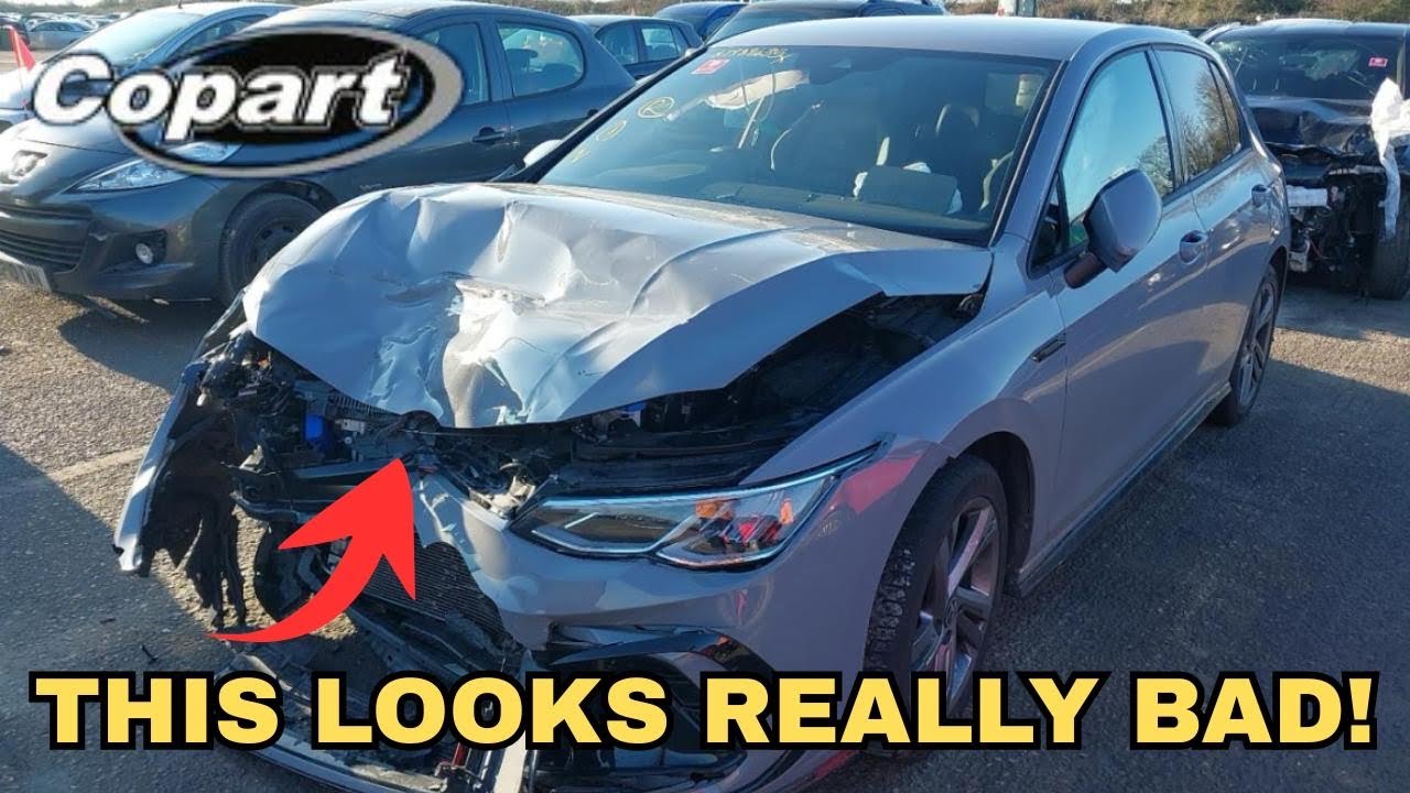 WE BOUGHT A WRECKED NON RUNNER 2024 VW GOLF R - FROM COPART