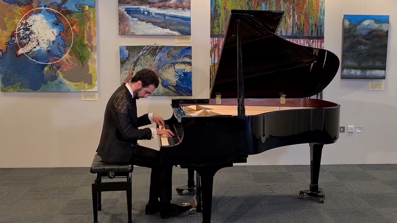 Bach Prelude and Fugue in F minor, piano Sipan Olah