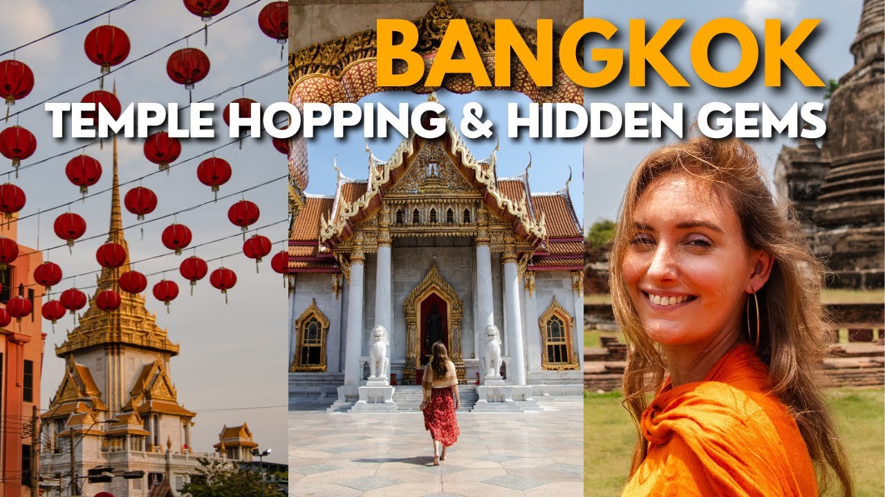 Arriving in Bangkok - Exploring the City & China Town | Street Food & Temple Hopping 🇹🇭
