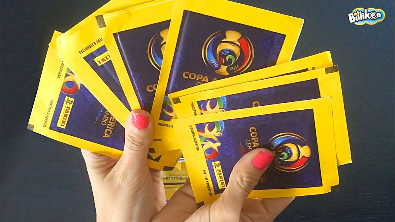 Unboxing Billiken Copa América Centenario Panini # 18