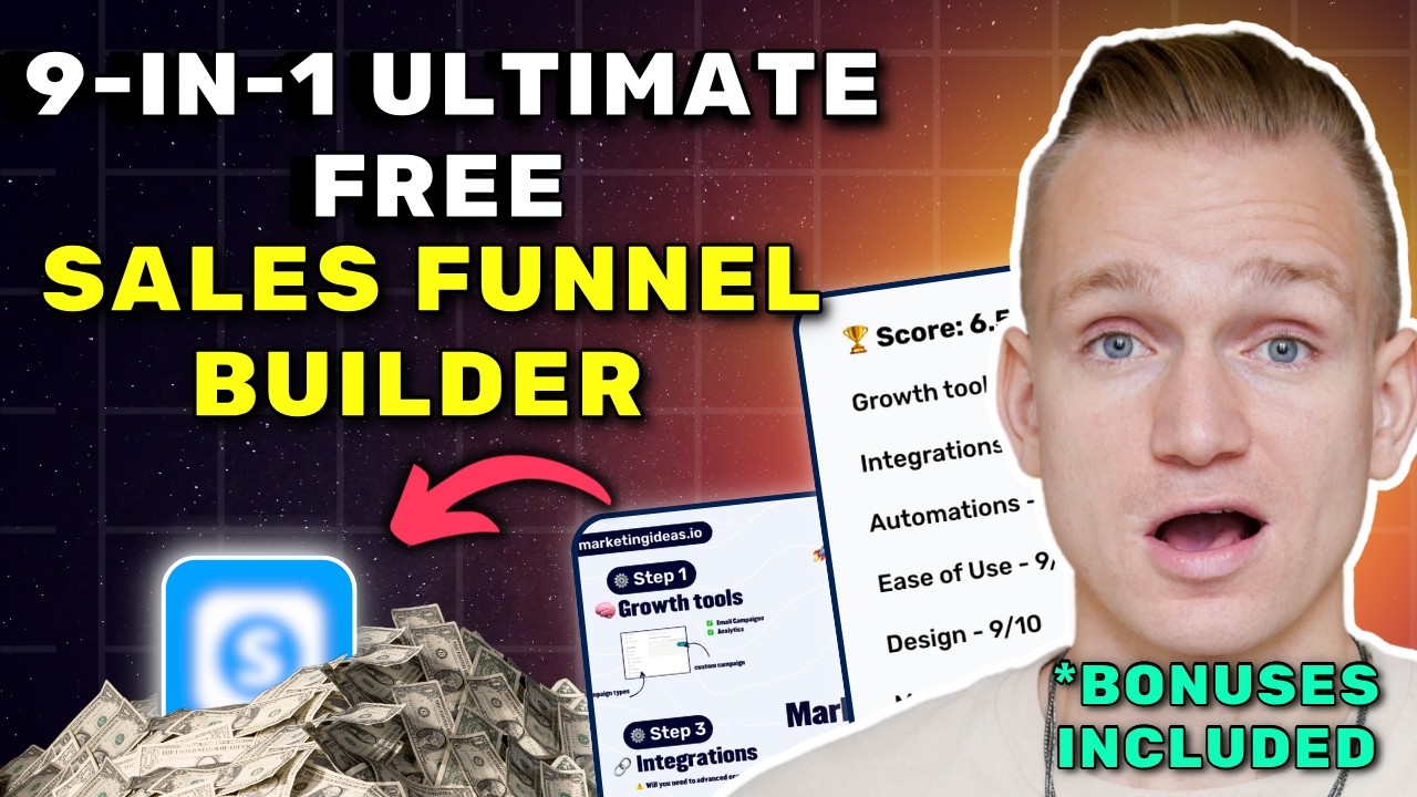 Best Free Sales Funnel Builder (Save $300/Month) 2025 (Discounts & Bonuses)