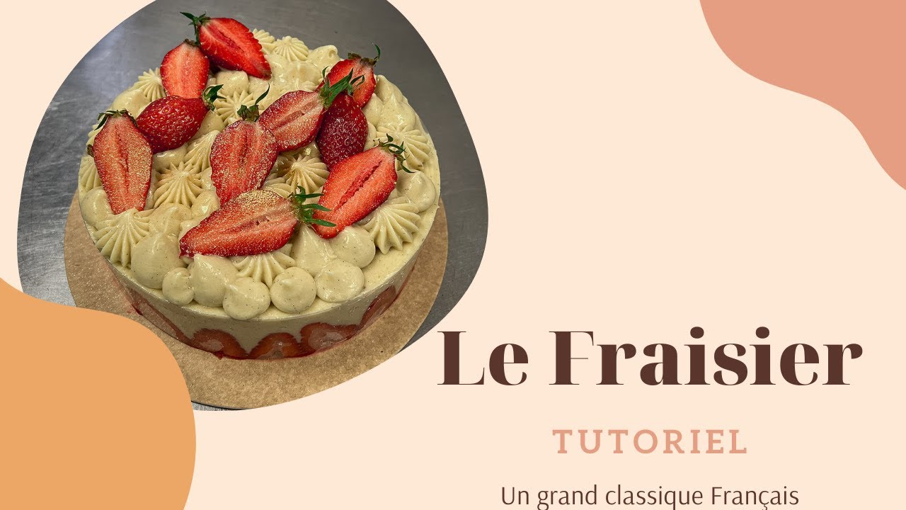 Tuto pâtisserie vegan :  Le Fraisier