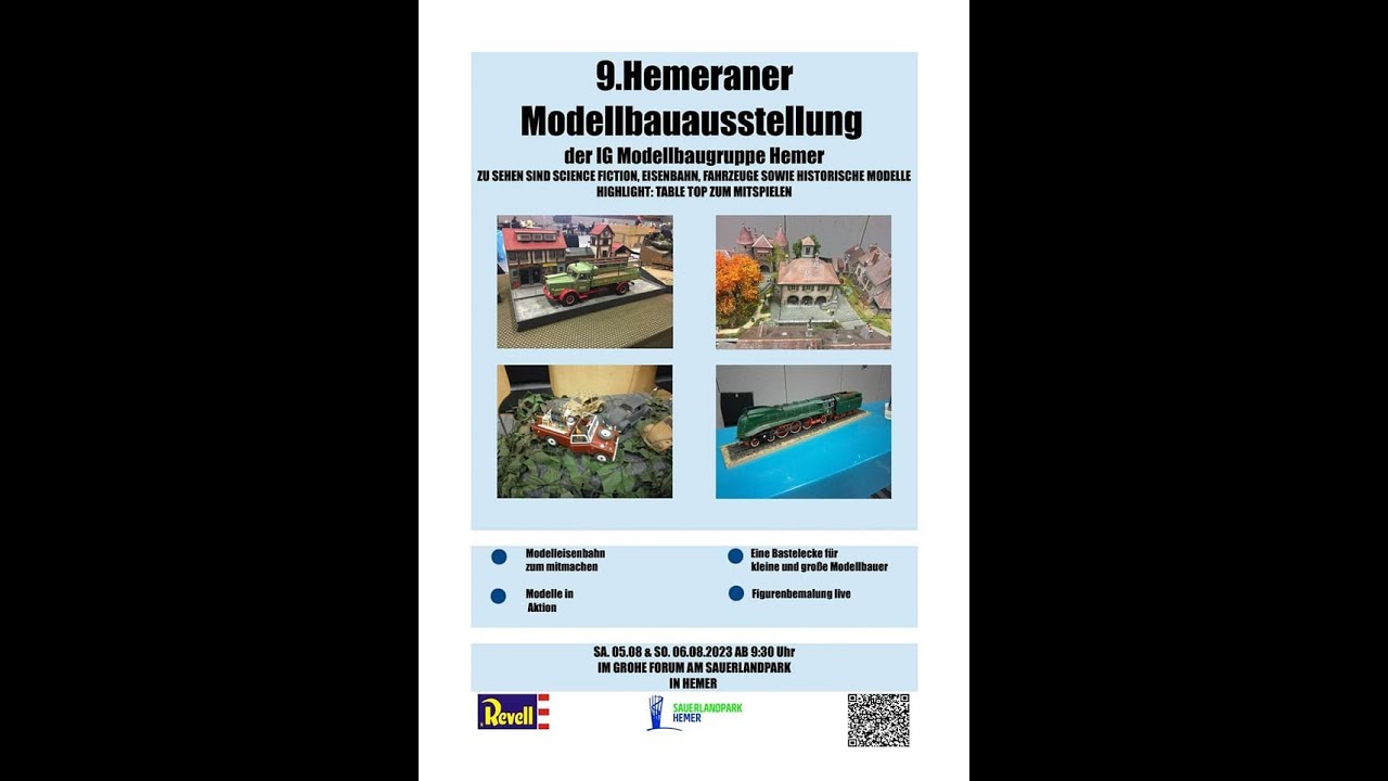 9. Modellausstellung in Hemer Grohe Forum Teil 1