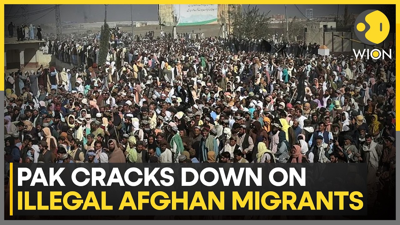 Pakistan Launches Massive Deportation Drive Against Undocumented Afghan Nationals | WION