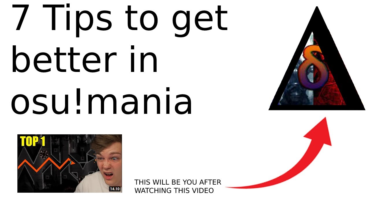 How to get better in osu!mania (all skill levels)