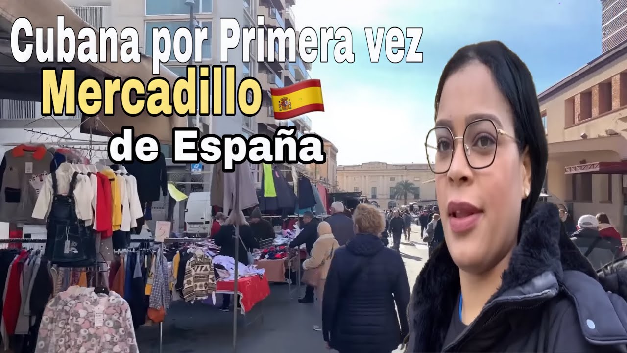 Así Son Los Famosos Mercadillos De España🇪🇸(Reus)|Quede Impresionada 😧@ElizitaVlogs