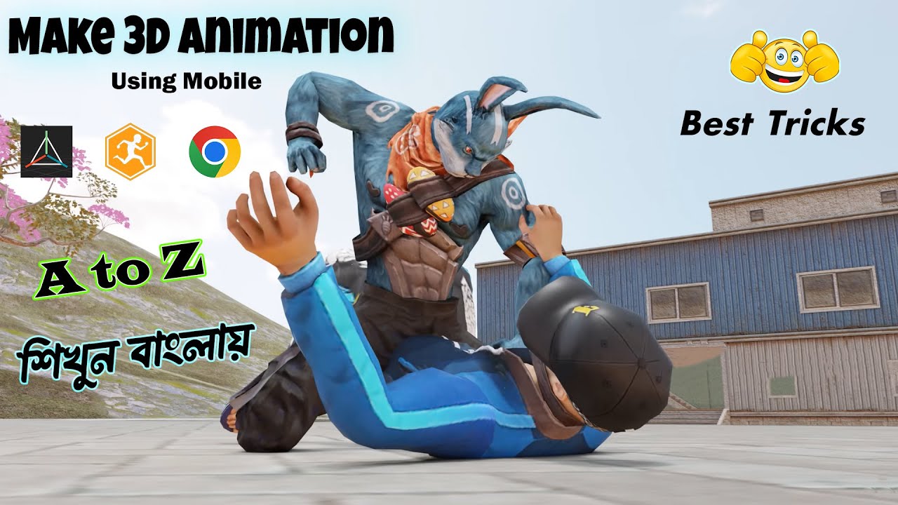 How to Make Freefire 3D Montage Animation In Android | Prisma3D animation tutorial in Bangla| Part 6