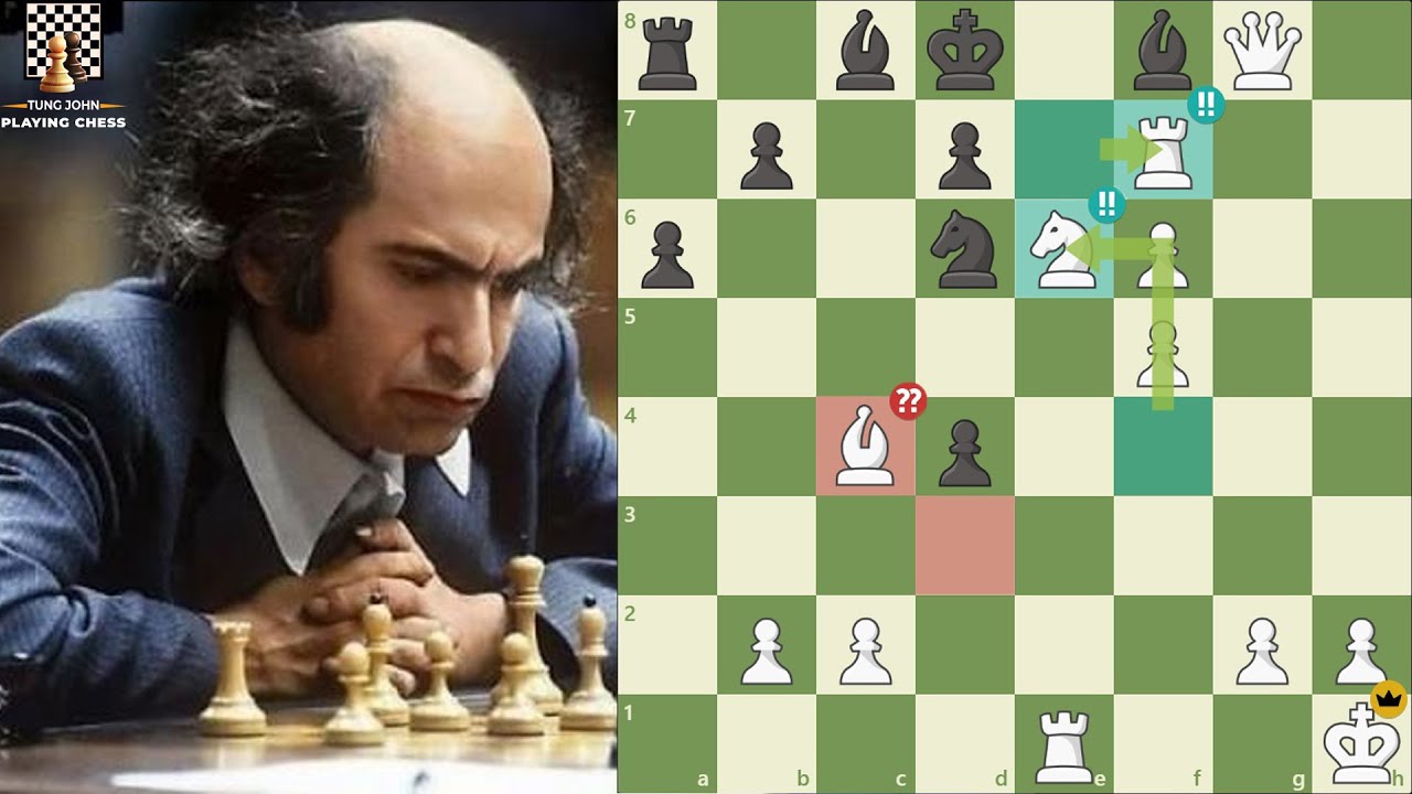 2 + 2 = 5 Phù Thủy Mikhail Tal Lại Làm Phép Tại Thủ Đô Talinn Của Estonia || TungJohn Playing Chess