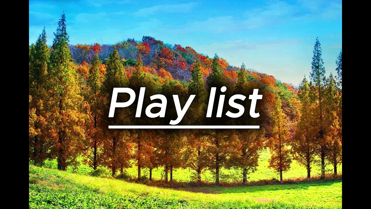 [💻A.I. Play list] 감성발라드 플레이리스트, 가을에 듣기좋은 노래 가을 플레이리스트🎧