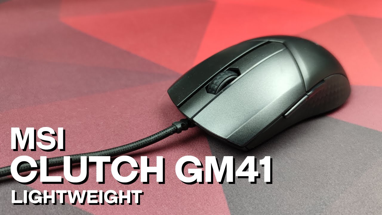 Обзор MSI Clutch GM41. Отличная мышь с жесткой проблемой