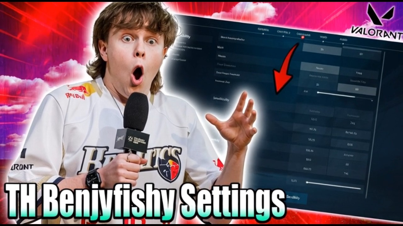 Benjyfishy Valorant Settings 2026 EXPOSED – His Sensitivity, DPI & Crosshair Revealed!