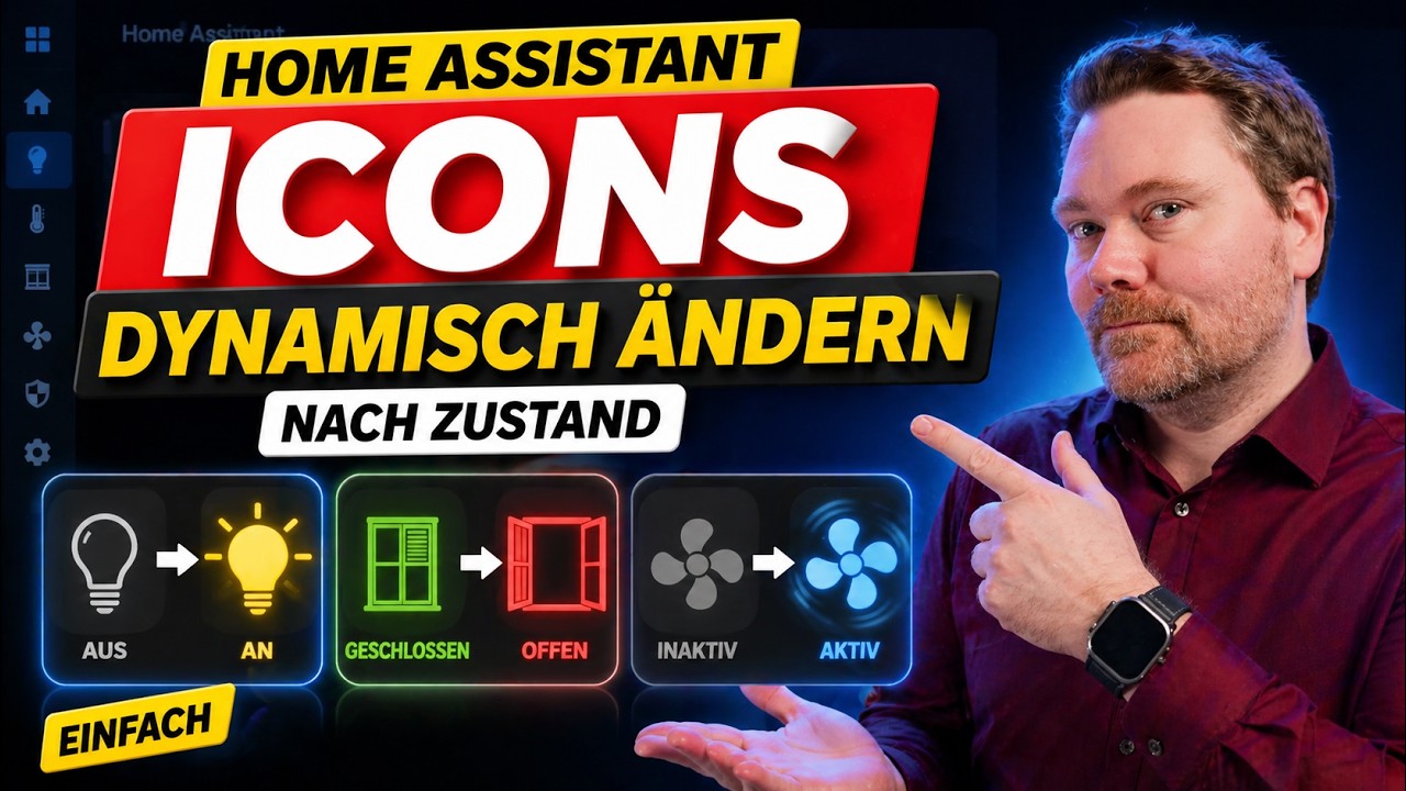Mit Home Assistant Icons nach Zustand dynamisch ändern