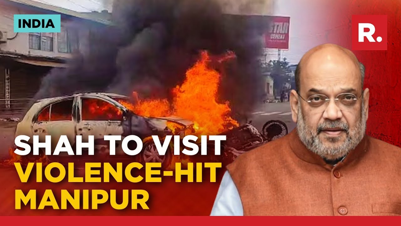 Union Home Minister Amit Shah To Visit Violence-Hit Manipur Today