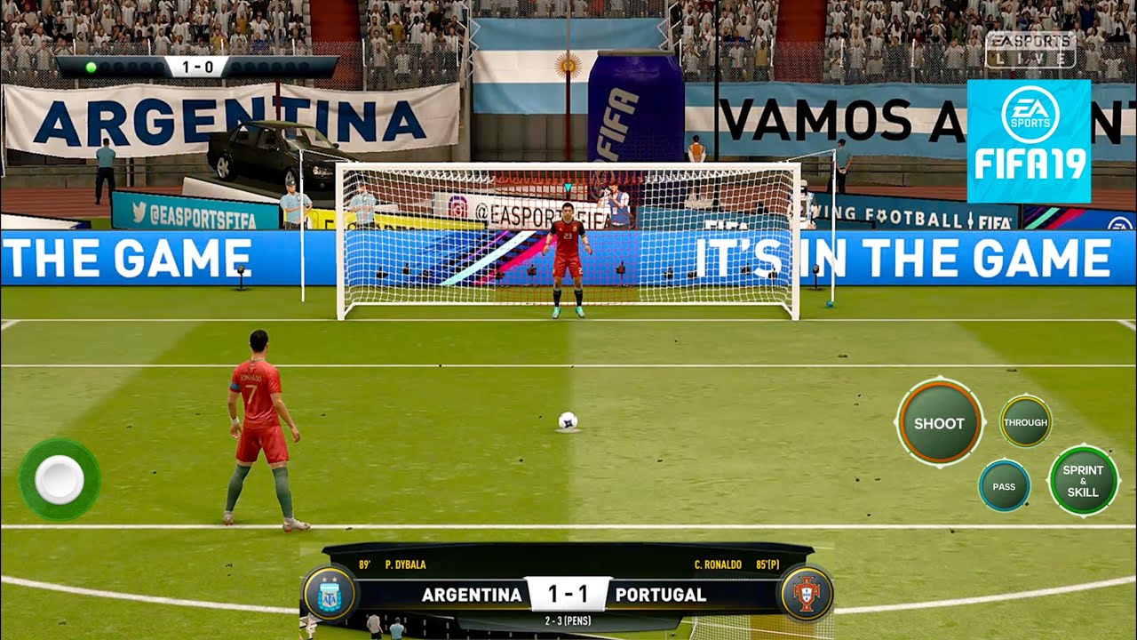 FIFA International Penalty Shootout #3 Argentina Vs Portugal #FIFA19
