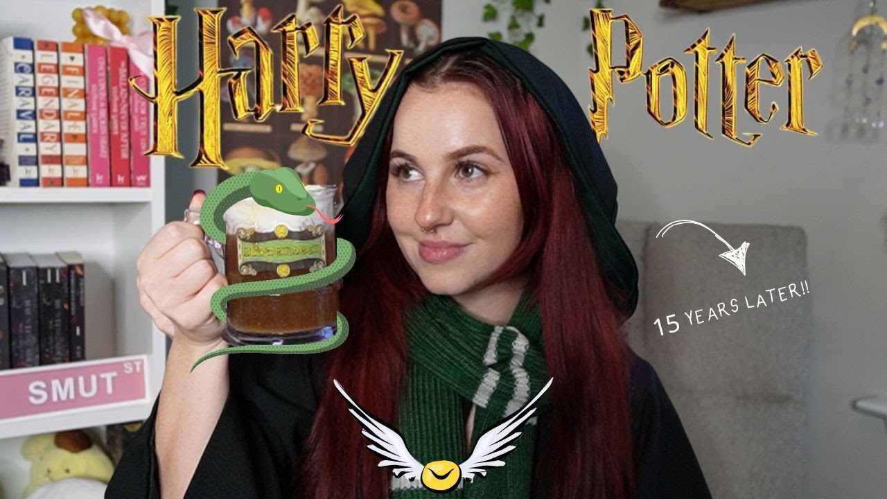 Rereading Harry Potter after 15+ YEARS!! | Reading Vlog
