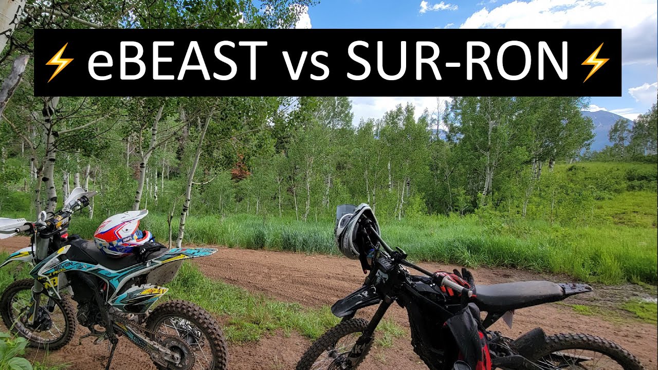 Electric Dirt Bike Showdown: Nicot eBeast VS Surron X Bike